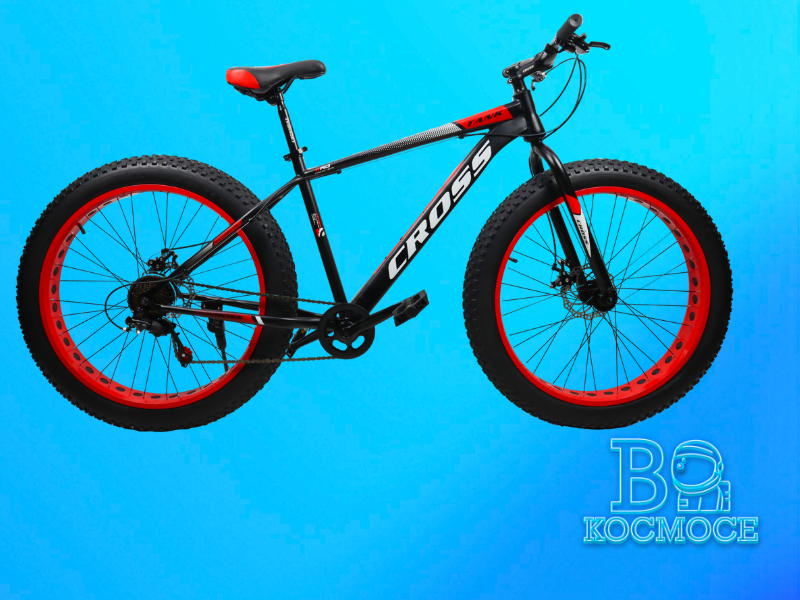 Велосипед фэтбайк Cross Tank Колеса 24" Рама 16" Черный - Красный внедорожный подростковый рост 155 - 175см
Велосипед фэтбайк Cross Tank Колеса 24" Рама 16" Черный - Красный внедорожный подростковый рост 155 - 175см