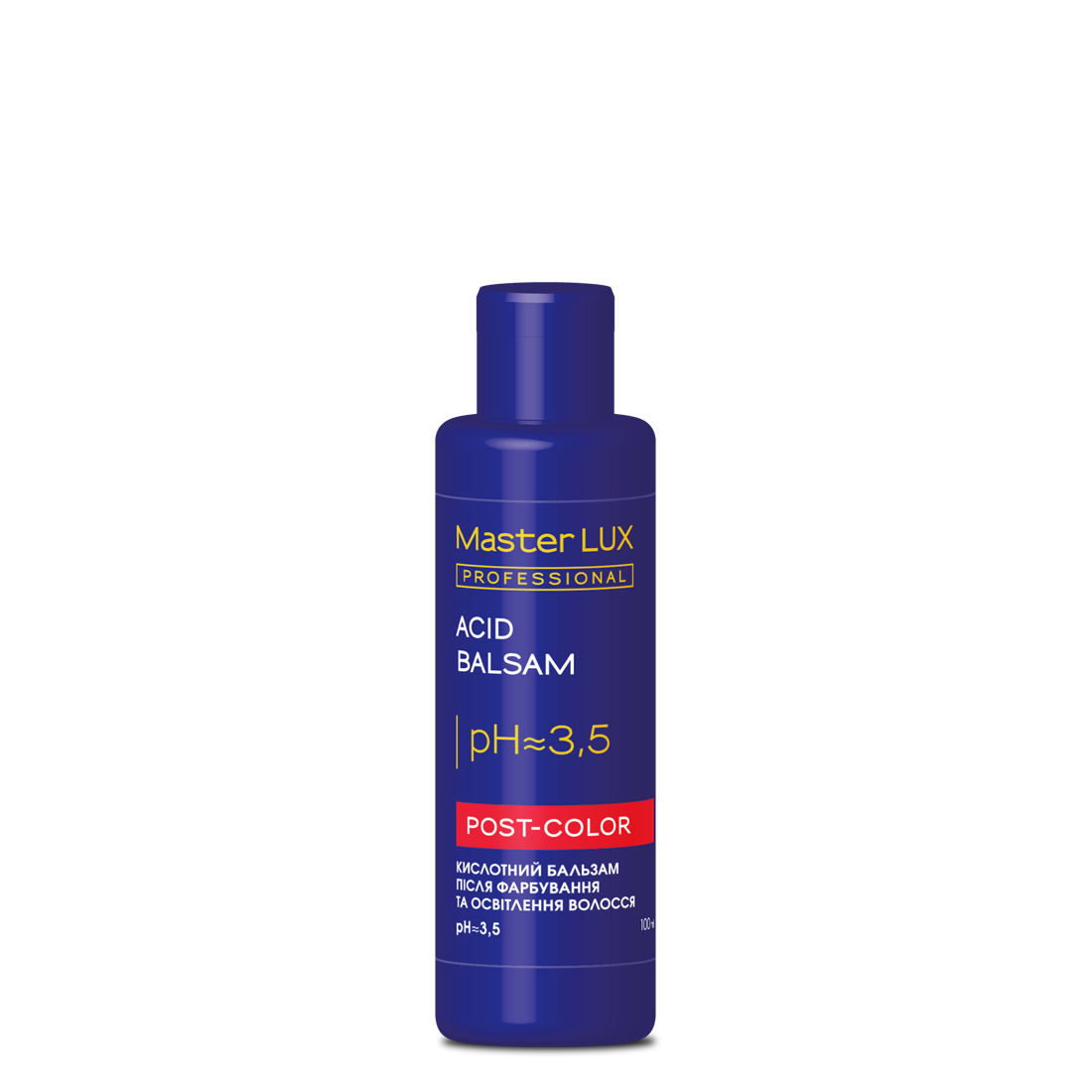 Бальзам кислотный после окрашивания и осветления волос Master LUX Professional Acid Balsam 100 мл (19217L')
Бальзам кислотный после окрашивания и осветления волос Master LUX Professional Acid Balsam 100 мл (19217L')
