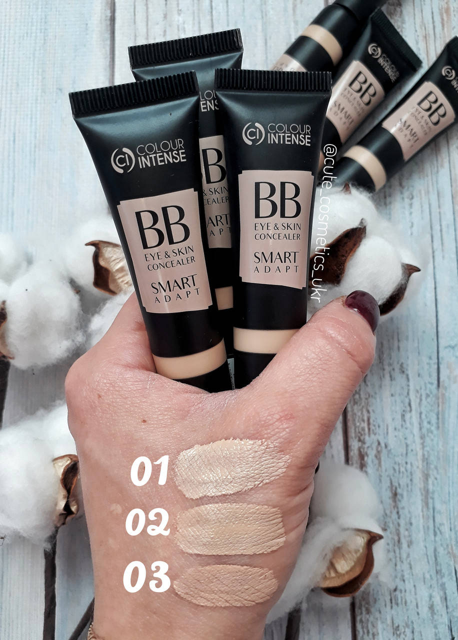 Консилер для лица Colour Intense Smart Adapt ВВ eye & skin concealer, 10 мл. 01. Светлый
Консилер для лица Colour Intense Smart Adapt ВВ eye & skin concealer, 10 мл. 01. Светлый