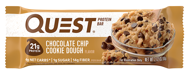 Протеиновый батончик Quest Nutrition Quest Protein Bar 60 гр печенье с шоколадной крошкой
Протеиновый батончик Quest Nutrition Quest Protein Bar 60 гр печенье с шоколадной крошкой