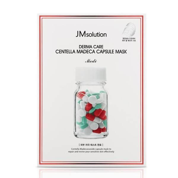 Маска тканевая успокаивающая с экстрактом центеллы JM Solution Derma Care Centella Repair Capsule Mask Clear
Маска тканевая успокаивающая с экстрактом центеллы JM Solution Derma Care Centella Repair Capsule Mask Clear