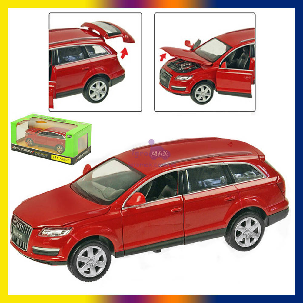 Детская металлическая инерционная машинка Audi Q7 68249A с открывающимися дверями, коллекционная модель Ауди, Красный
Детская металлическая инерционная машинка Audi Q7 68249A с открывающимися дверями, коллекционная модель Ауди, Красный