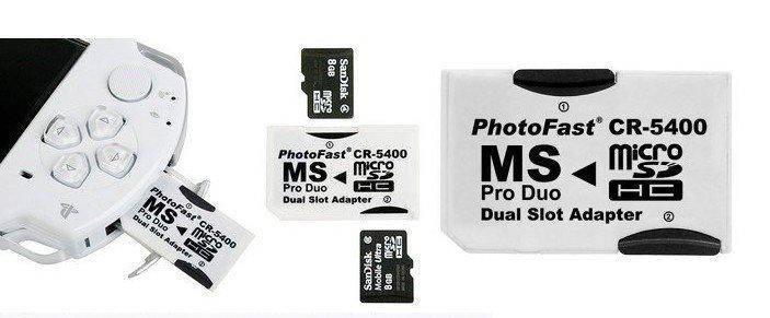 Адаптер карты памяти CR-5400, 2 MicroSD-Memory Stick PRO Duo, Белый /переходник микро сд про дуо/CR5400
Адаптер карты памяти CR-5400, 2 MicroSD-Memory Stick PRO Duo, Белый /переходник микро сд про дуо/CR5400