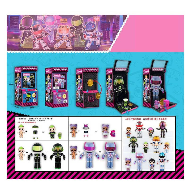 Герои 20901 L.O.L. Boys Arcade Heroes в игровом автомате с аксес.6в.кор.19,5*8,5*9,5 /192/
Герои 20901 L.O.L. Boys Arcade Heroes в игровом автомате с аксес.6в.кор.19,5*8,5*9,5 /192/