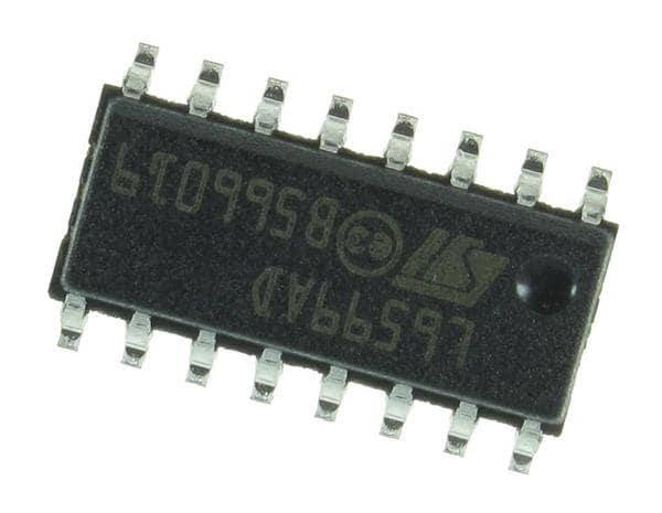 Мікросхема L6599AD L6599D SOP-16 
Мікросхема L6599AD L6599D SOP-16