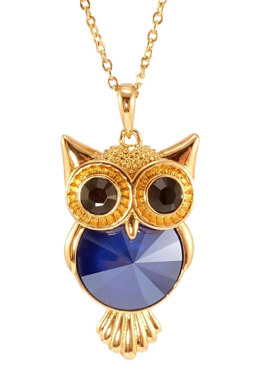Кулон Xuping Позолота 18K с кр-ми Swarovski на цепочке "Сова с кристаллом Royal Blue" длина 40-45см
Кулон Xuping Позолота 18K с кр-ми Swarovski на цепочке "Сова с кристаллом Royal Blue" длина 40-45см