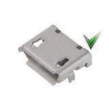 Гнездо Micro USB 5pin SMD 
Гнездо Micro USB 5pin SMD
