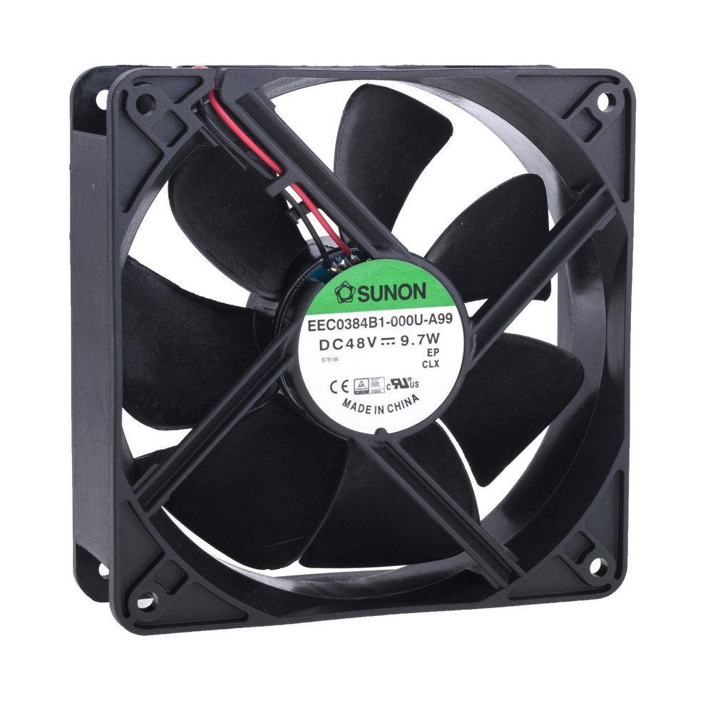 Вентилятор 120x120x38, 48V, (EEC0384B1-A99) Sunon