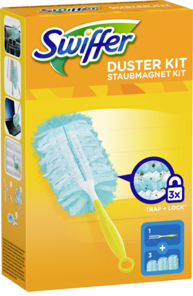 Swiffer Staubmagnet Set (Griff + 3 Tücher) - Салфетка-магнит для уборки пыли, набор 1 ручка + 3 салфетки, Голубой
Swiffer Staubmagnet Set (Griff + 3 Tücher) - Салфетка-магнит для уборки пыли, набор 1 ручка + 3 салфетки, Голубой