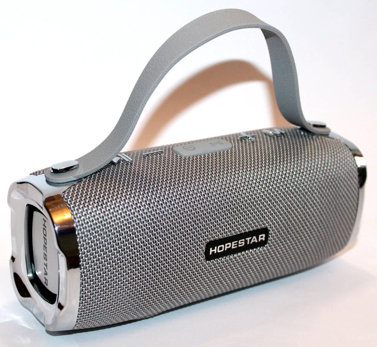Портативная колонка bluetooth, USB, TF-card, AUX, громкая связь Hopestar H24 Grey с микрофоном - MiniLavka
Портативная колонка bluetooth, USB, TF-card, AUX, громкая связь Hopestar H24 Grey с микрофоном - MiniLavka