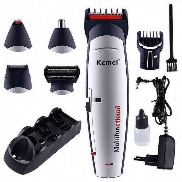 Машинка для стрижки Kemei KM 560 6в1 с подставкой, триммер бритва с телескопической насадкой
Машинка для стрижки Kemei KM 560 6в1 с подставкой, триммер бритва с телескопической насадкой