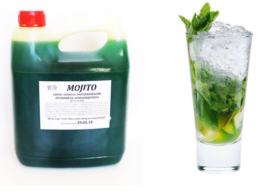 Сироп Мохито в канистре ТМ Топпинг, 3 л/4 кг
Сироп Мохито в канистре ТМ Топпинг, 3 л/4 кг