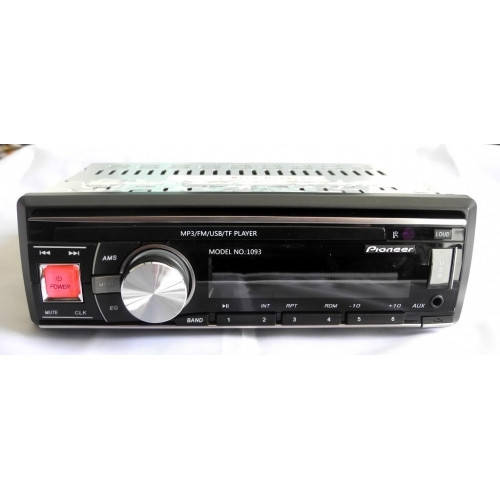 Автомагнитола Pioneer 1093 со съемной панелью Usb+Sd+Fm+Aux (1 дин магнитола Пионер со съемной панелью)
Автомагнитола Pioneer 1093 со съемной панелью Usb+Sd+Fm+Aux (1 дин магнитола Пионер со съемной панелью)
