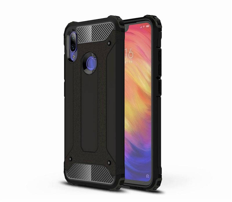 Противоударный чехол для Xiaomi Redmi Note 7 ударопрочный бампер Defender series, Черный
Противоударный чехол для Xiaomi Redmi Note 7 ударопрочный бампер Defender series, Черный