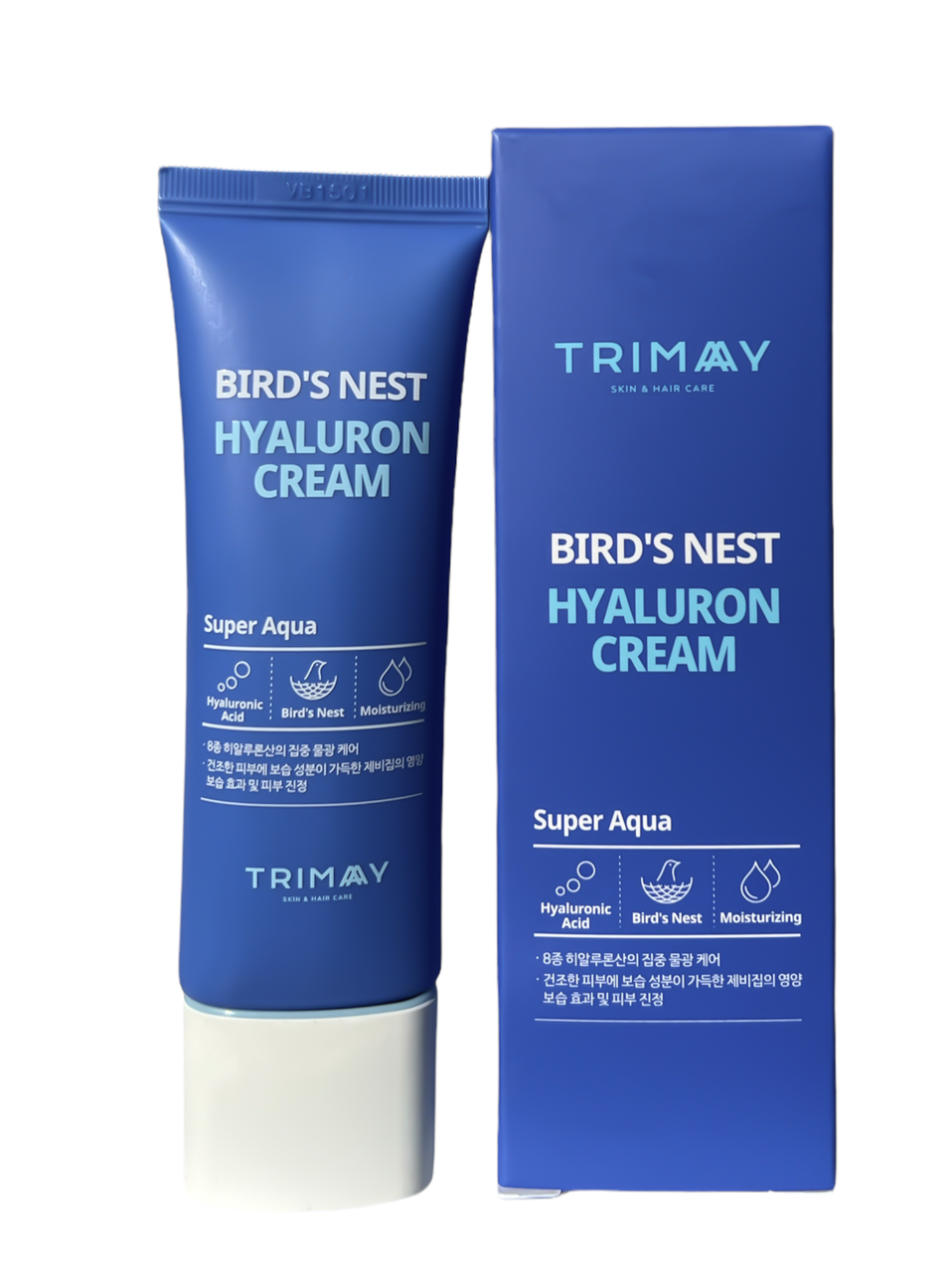 Крем с гиалуроновой кислотой и экстрактом ласточкиного гнезда Trimay Hyalurone Bird's Nest cream
Крем с гиалуроновой кислотой и экстрактом ласточкиного гнезда Trimay Hyalurone Bird's Nest cream