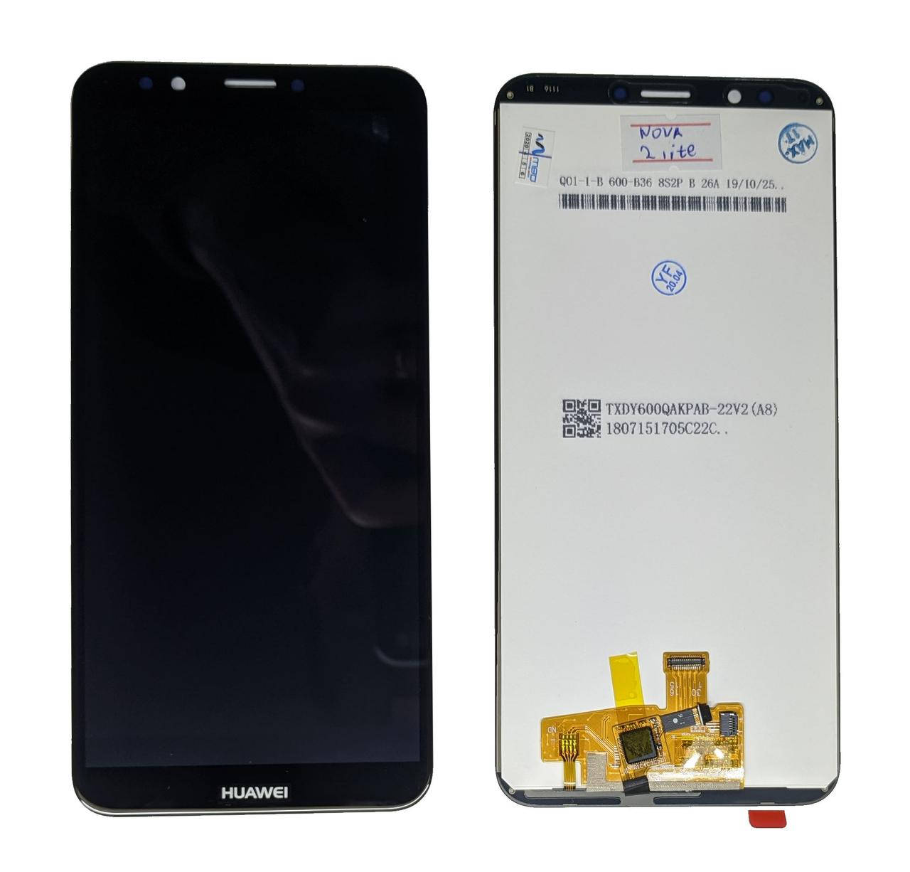 Дисплейний Модуль Huawei Y7 2018 Y7 Prime 2018 Enjoy 8 Nova 2 Lite LDN-LX1 LDN-L21, Черный