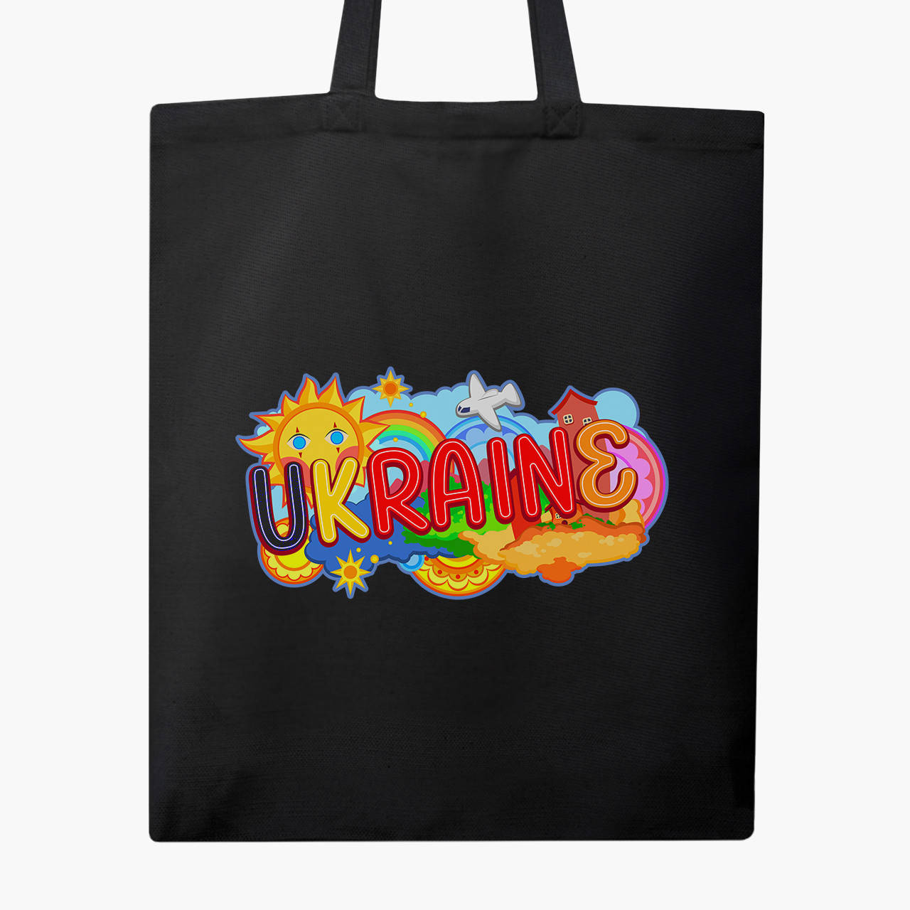 Эко сумка патриотическая Украина (9227-3741-BK) черная классическая, Черный
Эко сумка патриотическая Украина (9227-3741-BK) черная классическая, Черный