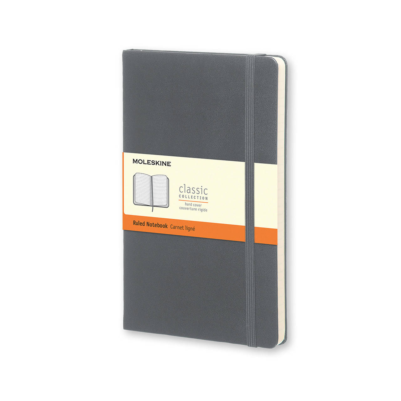 Блокнот Moleskine Classic Серый Карманный 192 страницы в Линейку (9х14 см) (8051272892062)
Блокнот Moleskine Classic Серый Карманный 192 страницы в Линейку (9х14 см) (8051272892062)
