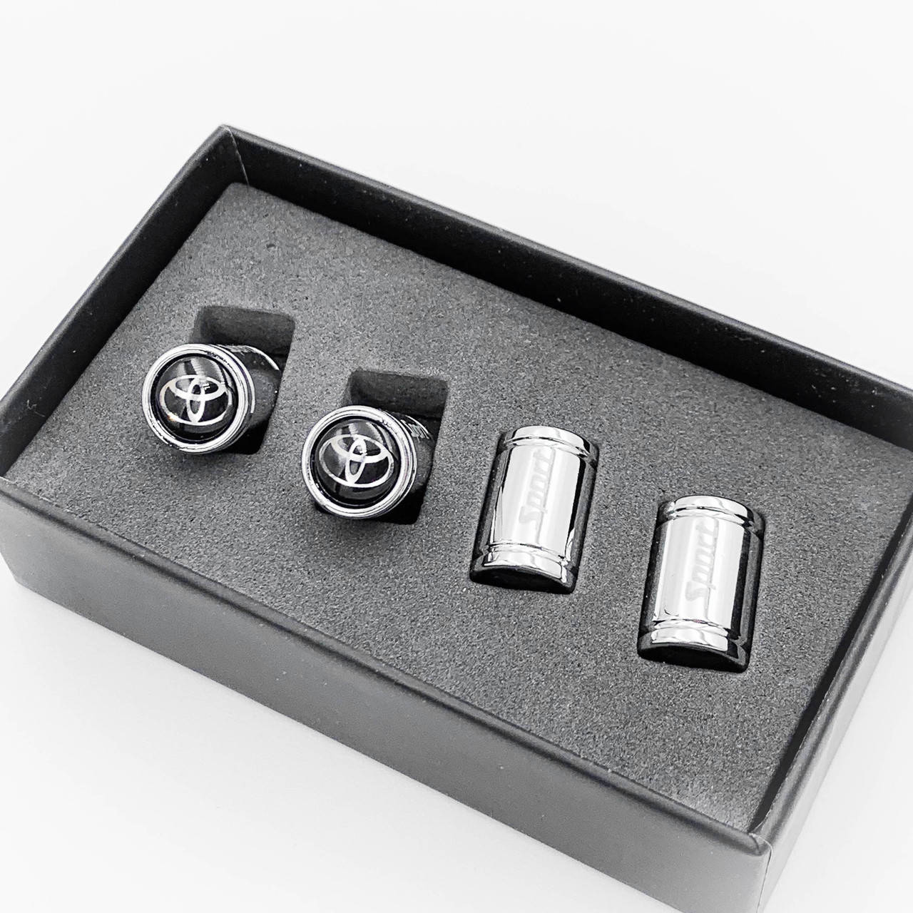 Защитные колпачки на ниппеля Sport TOYOTA (Тойота) 4 шт Хром
Защитные колпачки на ниппеля Sport TOYOTA (Тойота) 4 шт Хром