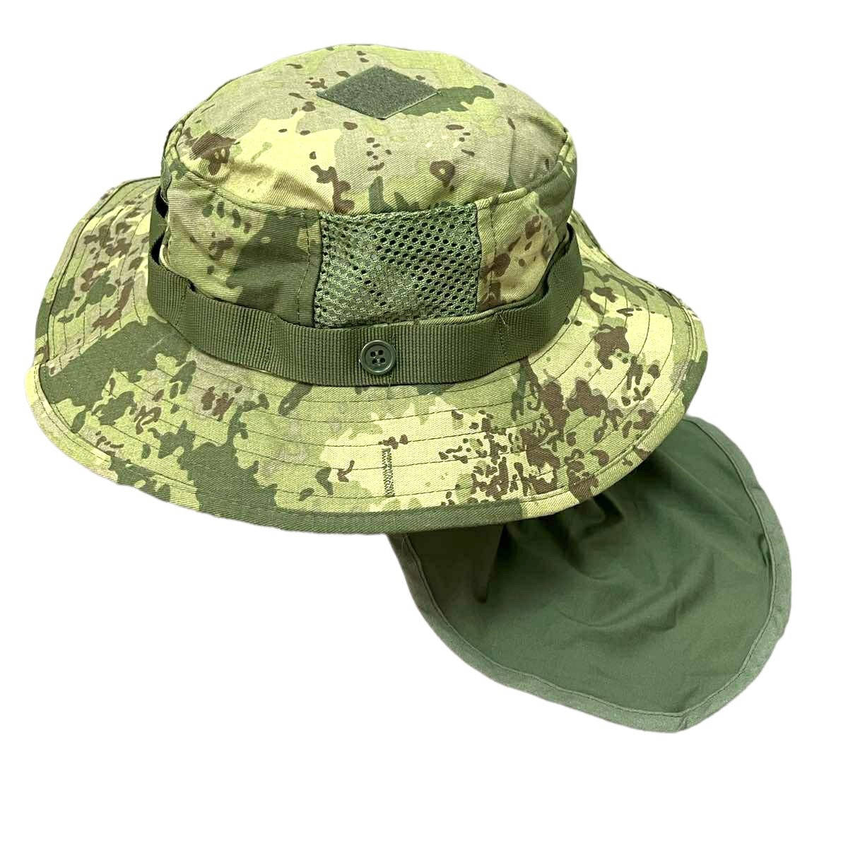 Панама тактическая камуфляжная со съемным шейным воротом (Турция), Хаки
Панама тактическая камуфляжная со съемным шейным воротом (Турция), Хаки