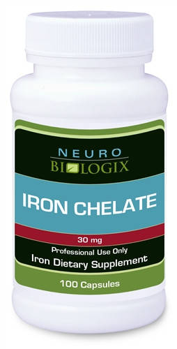 Neurobiologix Iron chelate / Хелатное железо 30мг 100 
Neurobiologix Iron chelate / Хелатное железо 30мг 100
