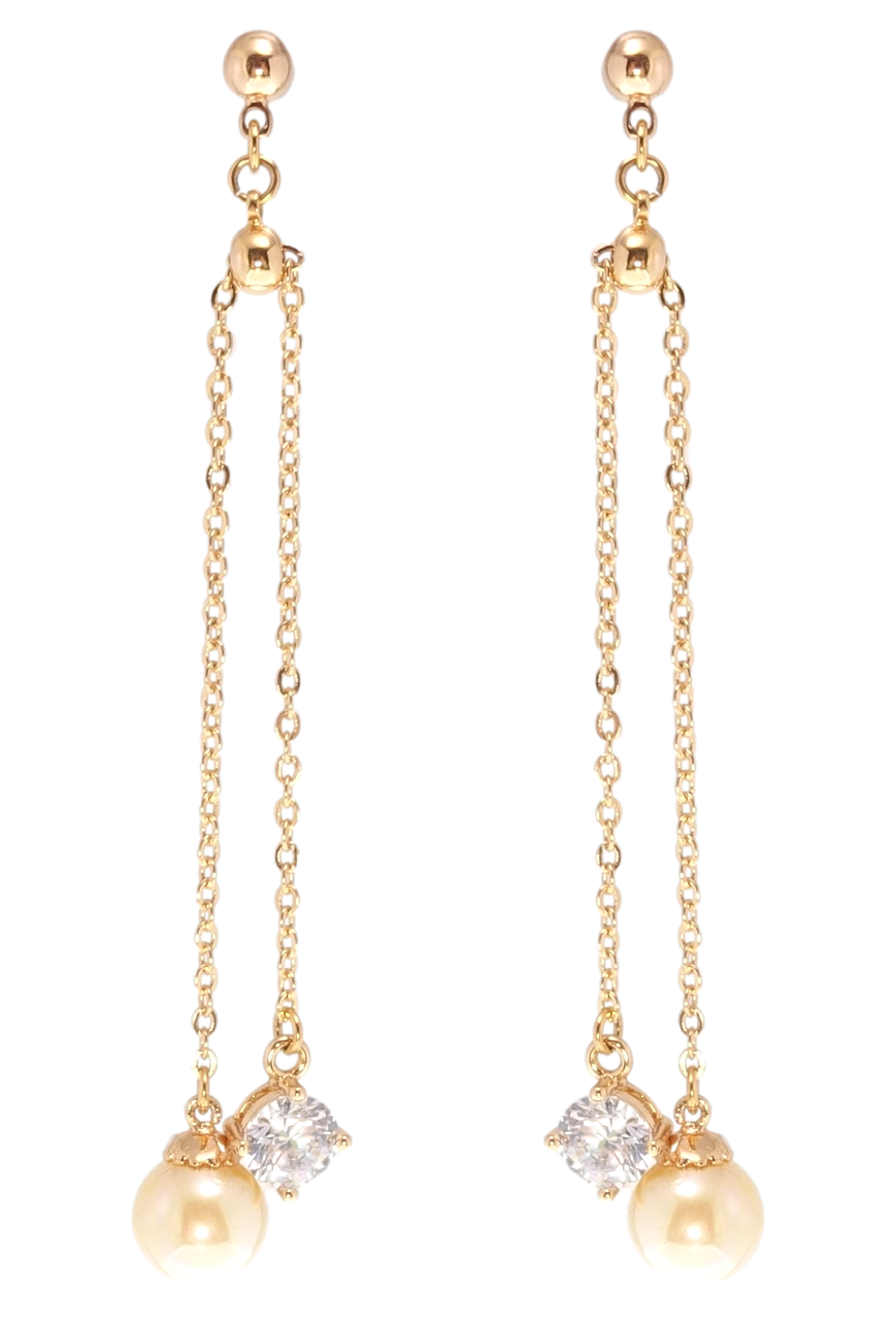 Серьги Xuping Позолота 18K гвоздики (пусеты) "Желтая жемчужина с фианитом на цепочке"
Серьги Xuping Позолота 18K гвоздики (пусеты) "Желтая жемчужина с фианитом на цепочке"