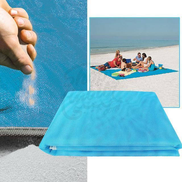 Пляжная подстилка анти-песок Sand Leakage Beach Mat / пляжный коврик / коврик для пикника / коврик для моря
Пляжная подстилка анти-песок Sand Leakage Beach Mat / пляжный коврик / коврик для пикника / коврик для моря