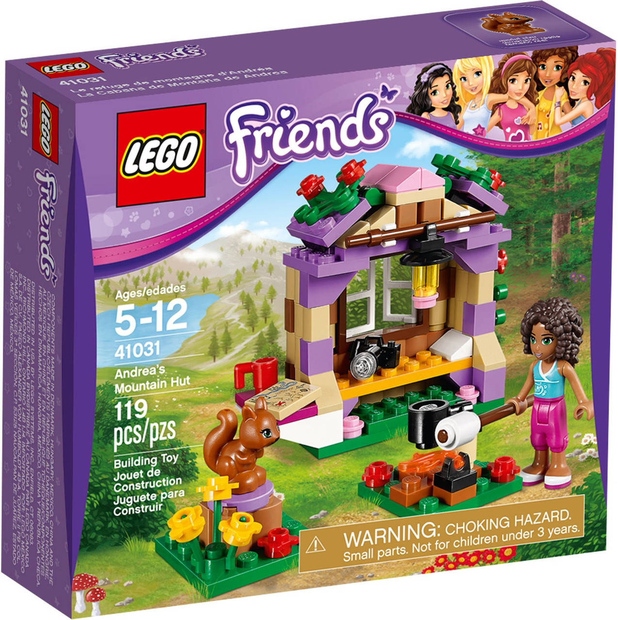 LEGO ЛЕГО Friends Домик Андреа в горах 41031