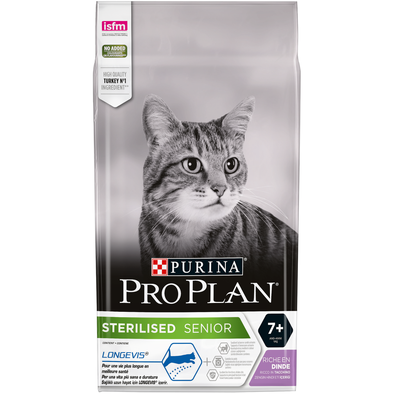 Purina Pro Plan Sterilised 0,5кг (на вес) для стерилизованных кошек старше 7 лет (индейка)
Purina Pro Plan Sterilised 0,5кг (на вес) для стерилизованных кошек старше 7 лет (индейка)