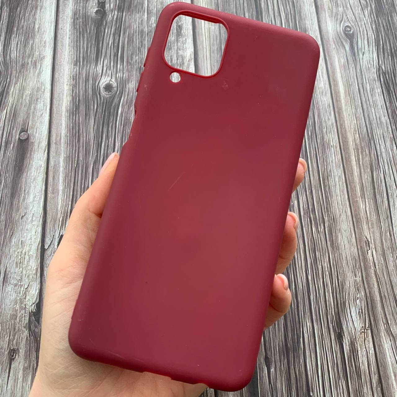Чехол для Samsung Galaxy A12 тонкий однотонный плотный накладка чехол на самсунг а12 бордовый
Чехол для Samsung Galaxy A12 тонкий однотонный плотный накладка чехол на самсунг а12 бордовый