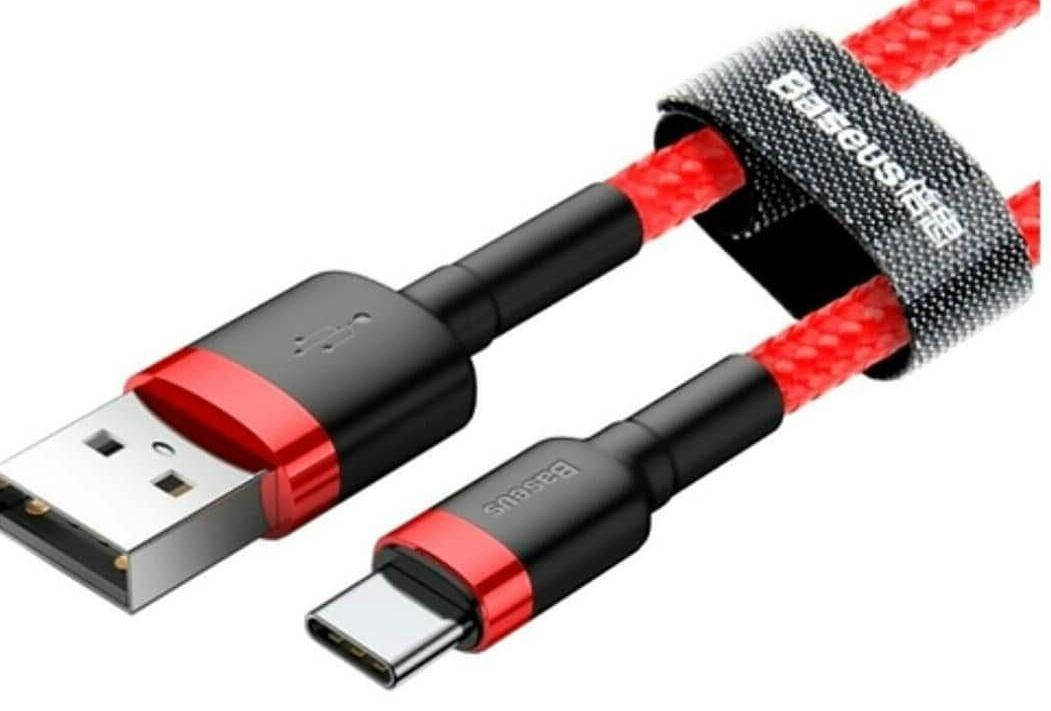 Кабель USB Baseus Сafule USB Type-C 2m Red (CATKLF-C09), Красный 
Кабель USB Baseus Сafule USB Type-C 2m Red (CATKLF-C09), Красный