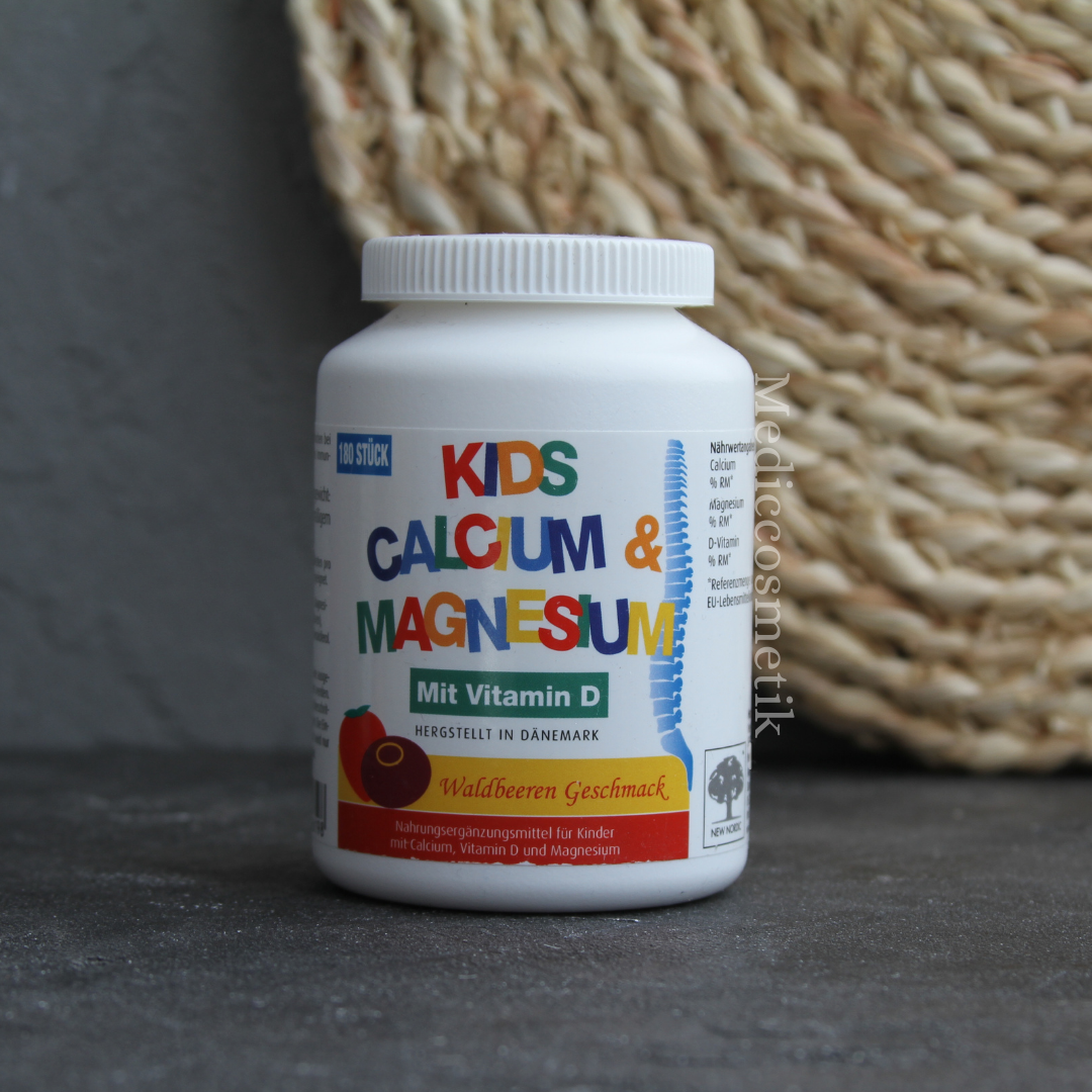 Kids Calcium & Magnesium- витаминный комплекс с кальцием с магнием для детей с 3 лет 180 штук Германия
Kids Calcium & Magnesium- витаминный комплекс с кальцием с магнием для детей с 3 лет 180 штук Германия