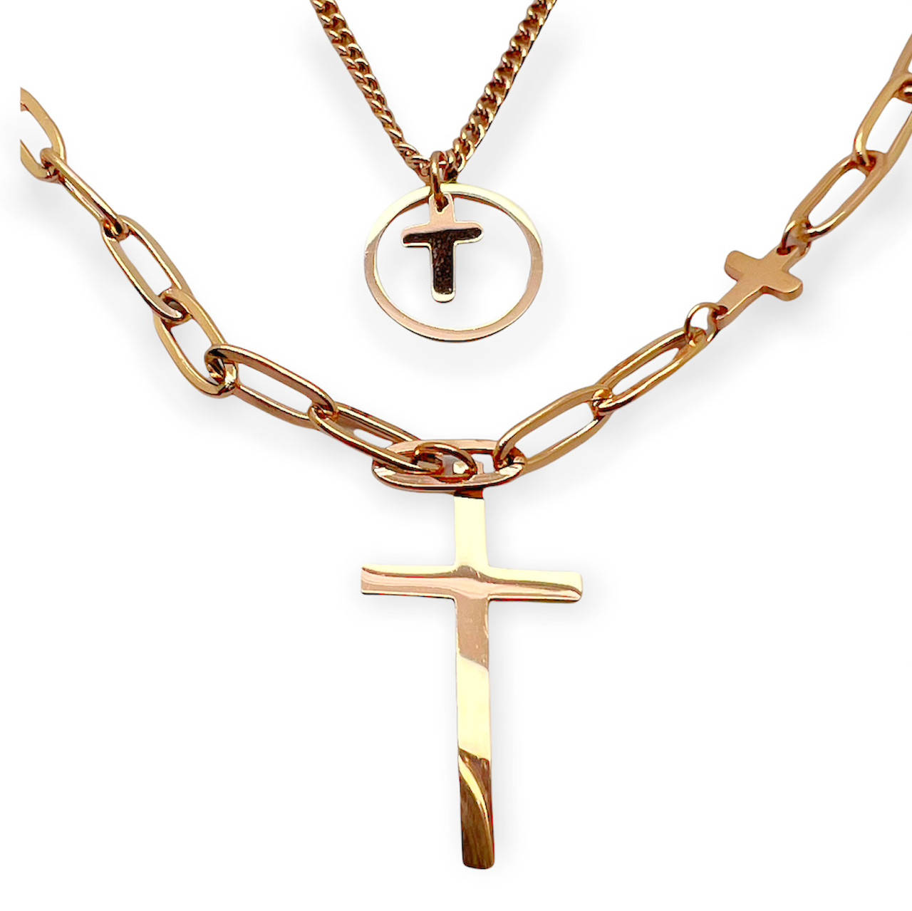 Подвеска с крестами xuping
Подвеска с крестами xuping