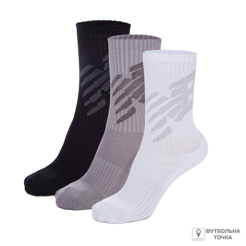 Носки New Balance Big logo 3 Pair Crew LAS02563WM (LAS02563WM). Мужские спортивные тренировочные носки.
Носки New Balance Big logo 3 Pair Crew LAS02563WM (LAS02563WM). Мужские спортивные тренировочные носки.