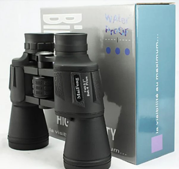 Бинокль бинокуляр туристический для охоты рыбалки High Quality 20*50 (56m/1000m) универсальный, Черный
Бинокль бинокуляр туристический для охоты рыбалки High Quality 20*50 (56m/1000m) универсальный, Черный