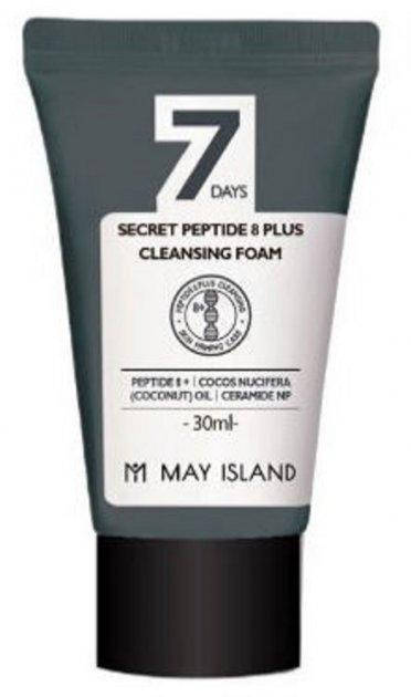 Очищающая пенка с пептидами May Island 7 Days Secret Peptide 8 Plus Cleansing Foam 30 мл
Очищающая пенка с пептидами May Island 7 Days Secret Peptide 8 Plus Cleansing Foam 30 мл