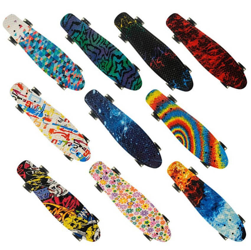 Скейт пенни борд Penny Board HB-25 New со светящимися колесами для детей и подростков
Скейт пенни борд Penny Board HB-25 New со светящимися колесами для детей и подростков