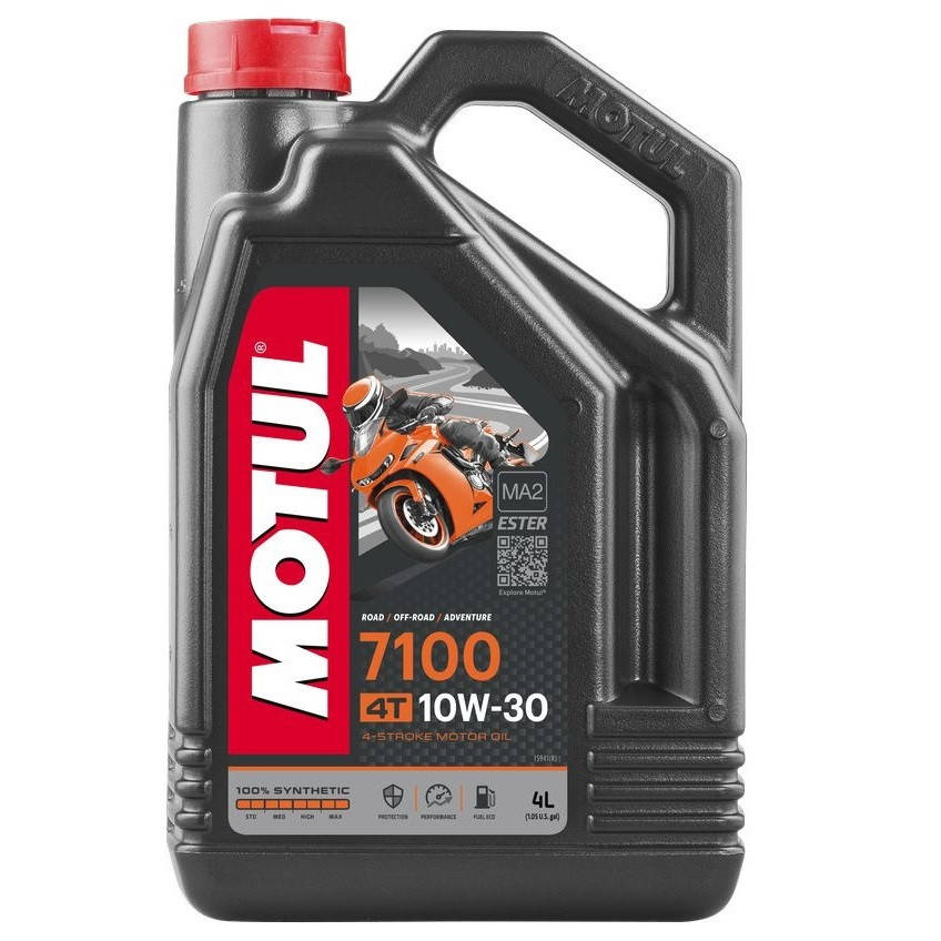 Масло для 4-х тактных двигателей 100% синтетическое эстеровое MOTUL 7100 4T SAE 10W30 4 л (104090/845441)
Масло для 4-х тактных двигателей 100% синтетическое эстеровое MOTUL 7100 4T SAE 10W30 4 л (104090/845441)