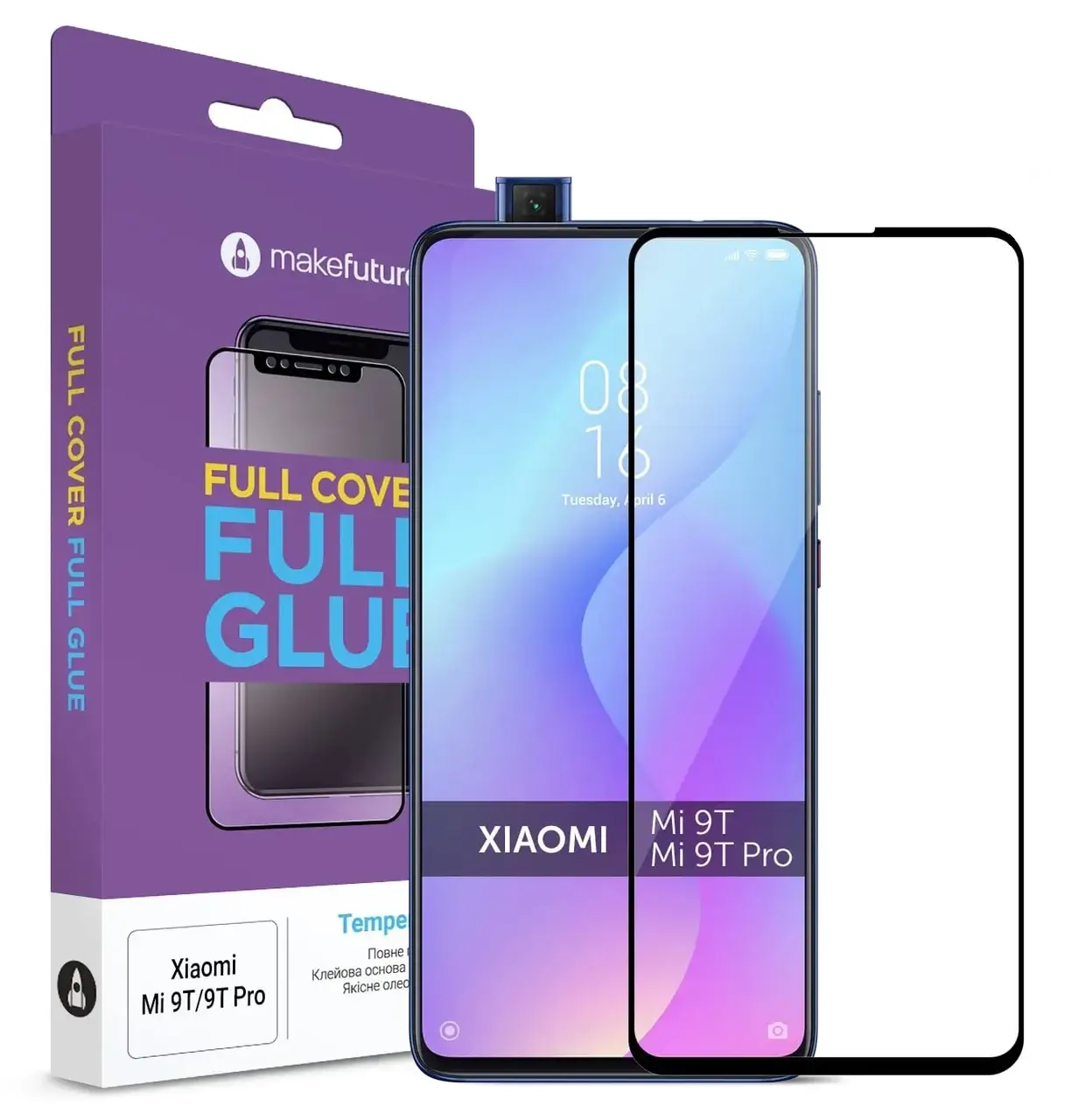 Захисне скло MakeFuture Full Cover Full Glue для Xiaomi Mi 9T/Redmi K20/Mi 9T Pro/ K20 Pro Black, Черный
Захисне скло MakeFuture Full Cover Full Glue для Xiaomi Mi 9T/Redmi K20/Mi 9T Pro/ K20 Pro Black, Черный