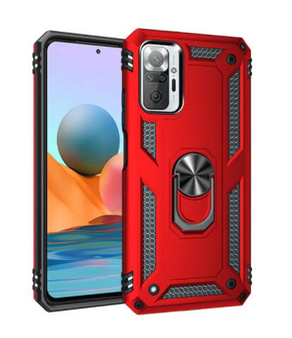 Чехол Armor для Xiaomi Redmi Note 10 Pro Противоударный с кольцом (разные цвета) красный
Чехол Armor для Xiaomi Redmi Note 10 Pro Противоударный с кольцом (разные цвета) красный