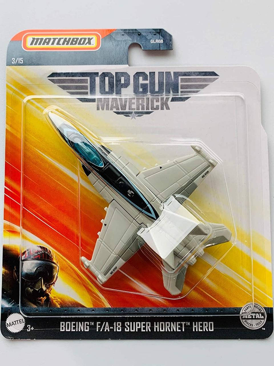 Самолет Matchbox - Boeing F/A-18 Super Hornet Hero - 2021 Sky Busters - Top Gun Maverick. Mattel. Оригинал
Самолет Matchbox - Boeing F/A-18 Super Hornet Hero - 2021 Sky Busters - Top Gun Maverick. Mattel. Оригинал