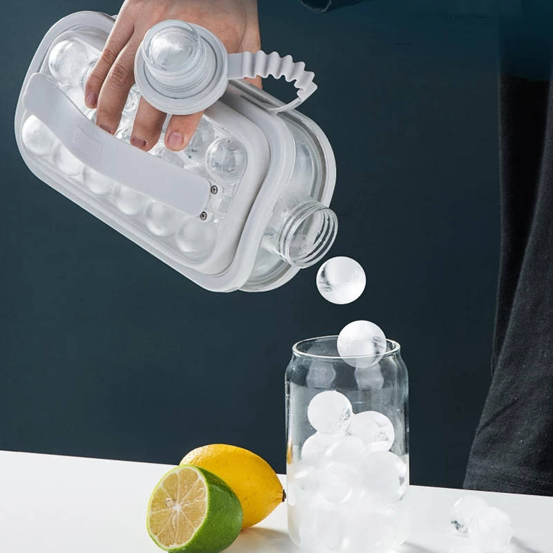 Портативная силиконовая форма для льда бутылка 2 в 1 ICE CUBE TRAY складная на 17 шариков Белый
Портативная силиконовая форма для льда бутылка 2 в 1 ICE CUBE TRAY складная на 17 шариков Белый