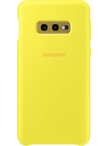 Оригинальный чехол Samsung Silicone Cover Yellow для Galaxy S10e SM-G970, Желтый 
Оригинальный чехол Samsung Silicone Cover Yellow для Galaxy S10e SM-G970, Желтый