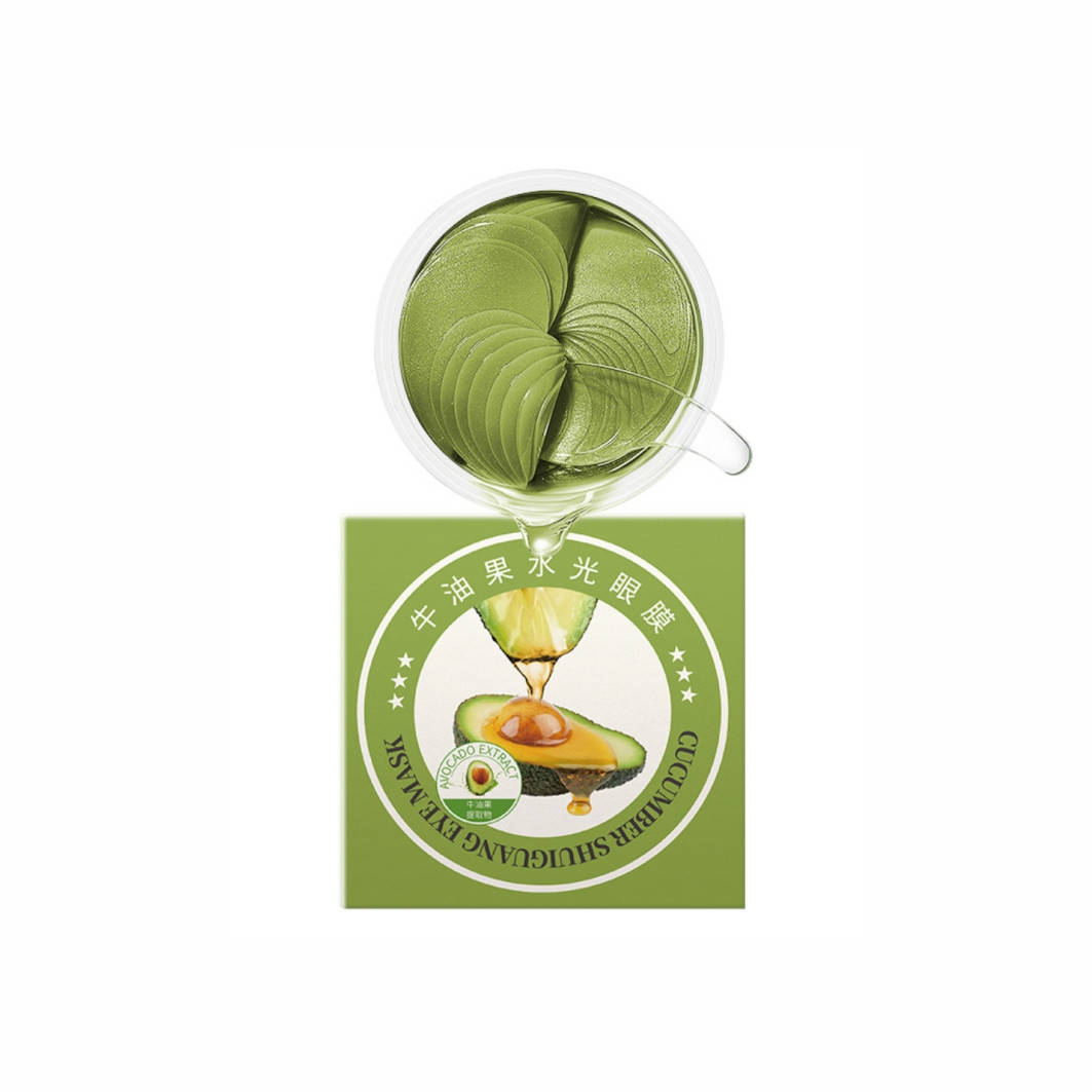 Гидрогелевые патчи для глаз с экстрактом авокадо Sersanlove Cucumber Shuiguang Eye Mask
Гидрогелевые патчи для глаз с экстрактом авокадо Sersanlove Cucumber Shuiguang Eye Mask
