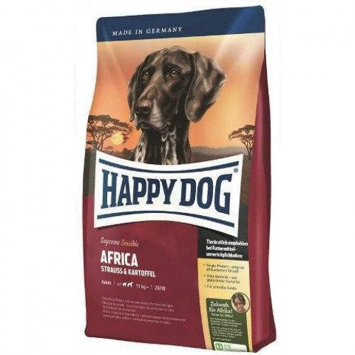 Корм Happy Dog Sensible Africa 12,5 кг - для взрослых собак с мясом страуса и картофельными хлопьями
Корм Happy Dog Sensible Africa 12,5 кг - для взрослых собак с мясом страуса и картофельными хлопьями