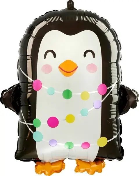 А 18" Holiday Penguin with Lights Pkg. Шар фольгированный пингвин с гирляндами - В УП, Разные цвета
А 18" Holiday Penguin with Lights Pkg. Шар фольгированный пингвин с гирляндами - В УП, Разные цвета