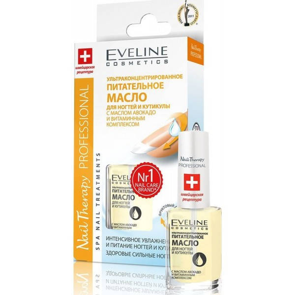 Питательное масло для ногтей и кутикулы Eveline Cosmetics Nail Therapy Professional, 12 мл
Питательное масло для ногтей и кутикулы Eveline Cosmetics Nail Therapy Professional, 12 мл