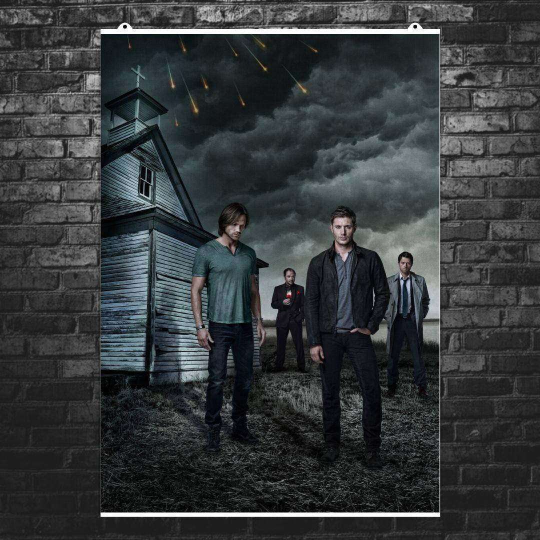 Постер "Supernatural. Братья Винчестеры у церкви". Сверхъестественное. Размер 42x30см (A3). Полуглянец
Постер "Supernatural. Братья Винчестеры у церкви". Сверхъестественное. Размер 42x30см (A3). Полуглянец