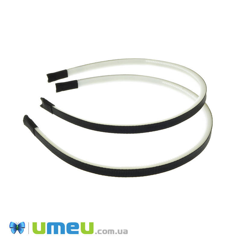 Обруч пластиковый с репсовой лентой, 7 мм, Черный, 1 шт (OSN-041330)
Обруч пластиковый с репсовой лентой, 7 мм, Черный, 1 шт (OSN-041330)