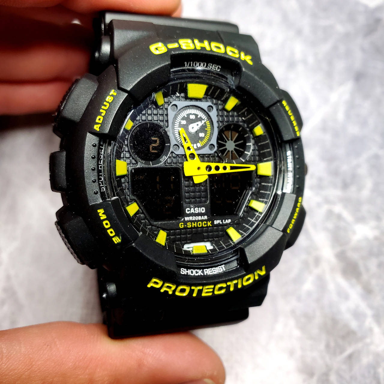 Спортивные часы Casio G-Shock GA-100 Black-Green противоударные водонепроницаемые , подсветка 7 цветов
Спортивные часы Casio G-Shock GA-100 Black-Green противоударные водонепроницаемые , подсветка 7 цветов